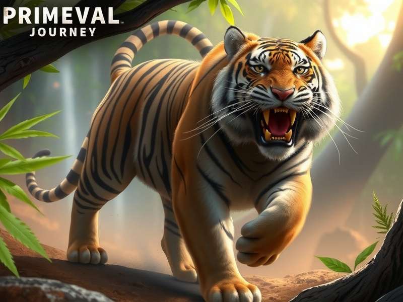 Primeval Tiger Journey Game Banner